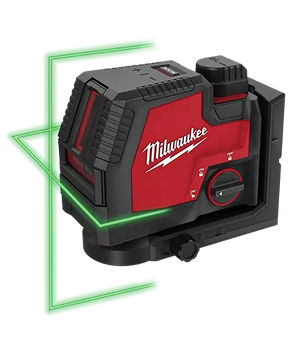Milwaukee 3521-21 USB Rechargeable Green Cross Line Laser