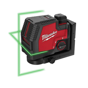 Milwaukee 3521-21 USB Rechargeable Green Cross Line Laser