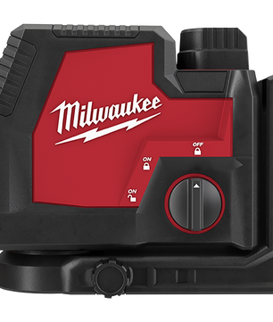 Milwaukee 3522-21 USB Rechargeable Green Cross Line & Plumb Points Laser - McCally Tool and Supply | Industrial Distributor & Repair