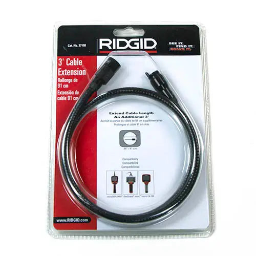RIDGID 37108 3' Cable Universal Extension