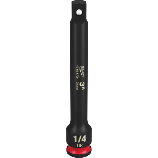 Milwaukee 49-66-6700 SHOCKWAVE™ Impact Duty 1/4" Drive 3" Extension