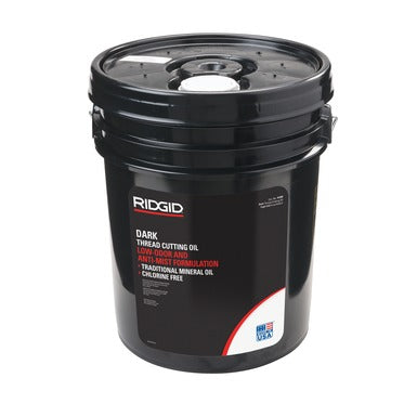 RIDGID 41600 Dark Threading Oil (5 Gallon) - McCally Tool and Supply | Industrial Distributor & Repair