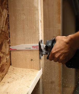 Milwaukee 48-01-7037 12 in. 5 TPI Wood Cutting Thin Kerf Sawzall Blades (100 Pk)