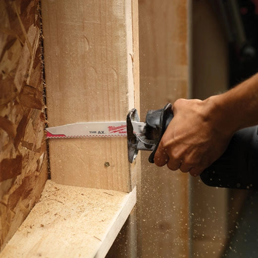 Milwaukee 48-01-7037 12 in. 5 TPI Wood Cutting Thin Kerf Sawzall Blades (100 Pk)
