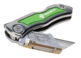 Greenlee 0652-22 Folding Utility Knife - McCally Tool and Supply | Industrial Distributor & Repair