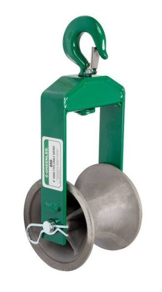 Greenlee 650 6" Hook-Type Sheave