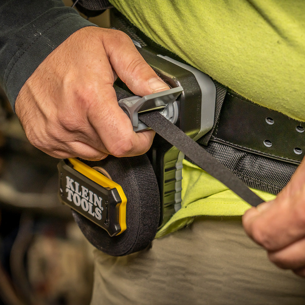 Klein 450-900 Hook and Loop Tape Dispenser, Versatile Cable Ties, Custom Length