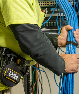 Klein 450-900 Hook and Loop Tape Dispenser, Versatile Cable Ties, Custom Length