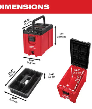 Milwaukee 48-22-8422 PACKOUT™ Compact Tool Box - McCally Tool and Supply | Industrial Distributor & Repair