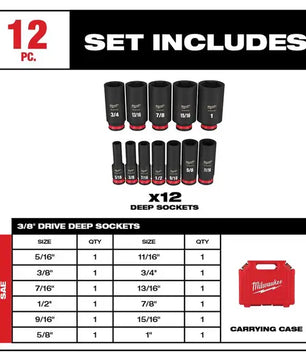 Milwaukee 49-66-7006 SHOCKWAVE Impact Duty™ 3/8