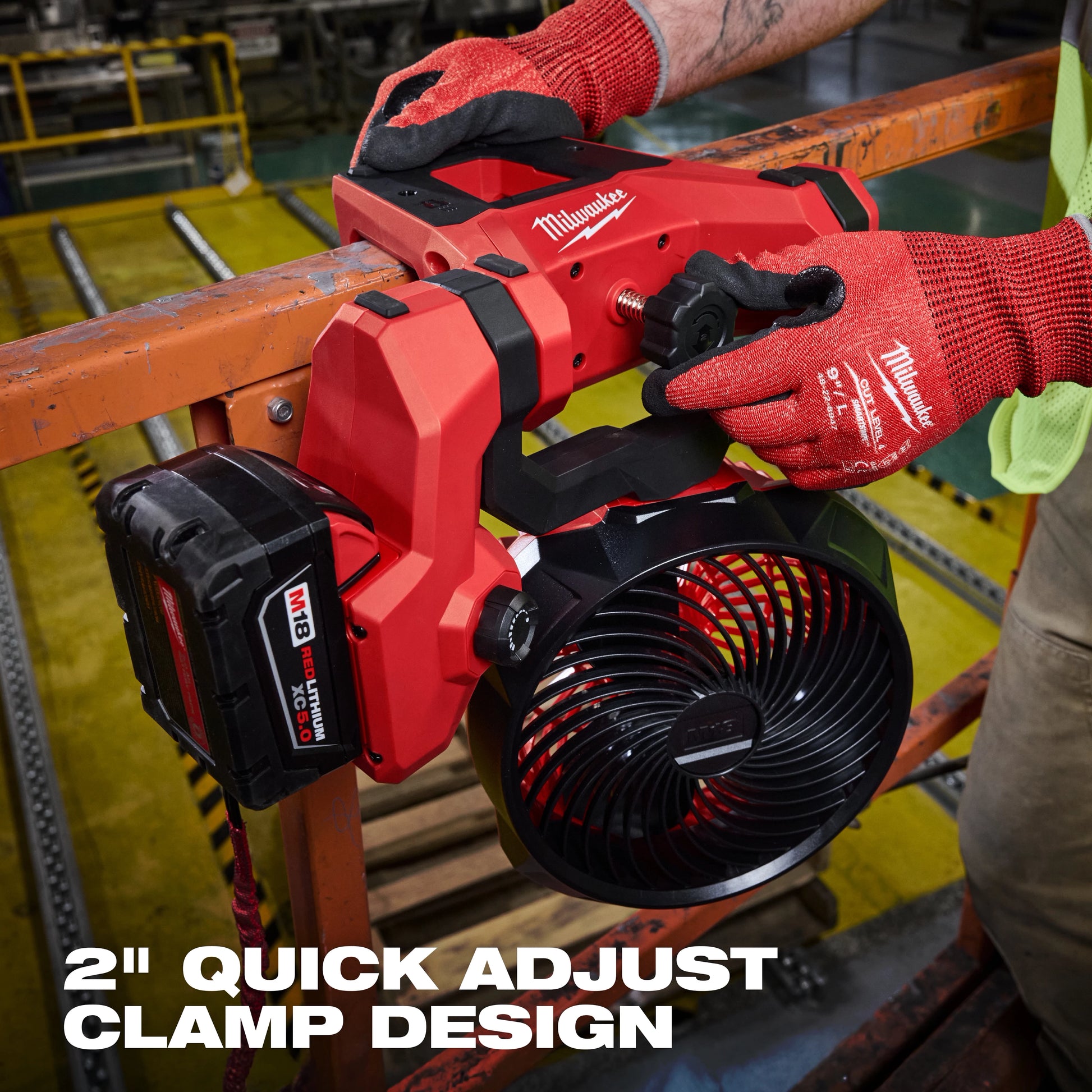 Milwaukee 0817-20 M18™ Brushless Scissor Lift Fan