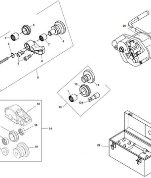 RIDGID 92447 Drive and Groove Roll Set for 4