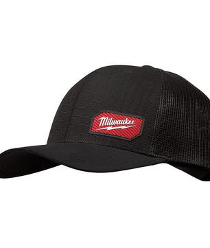 Milwaukee 505B GRIDIRON Snapback Black Trucker Hat - McCally Tool and Supply | Industrial Distributor & Repair