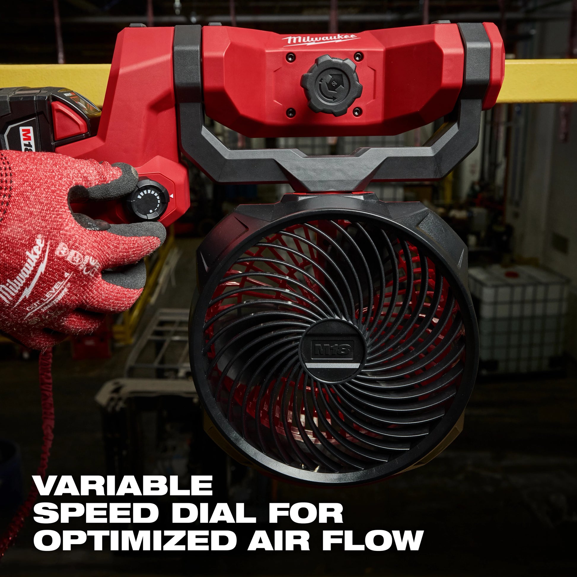 Milwaukee 0817-20 M18™ Brushless Scissor Lift Fan