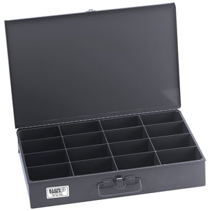 Klein Tools 54445 Parts Storage Box, Extra-Large 16 Compartments