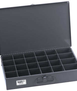 Klein Tools 54447 Parts Storage Box, Extra-Large 24 Compartments - McCally Tool and Supply | Industrial Distributor & Repair