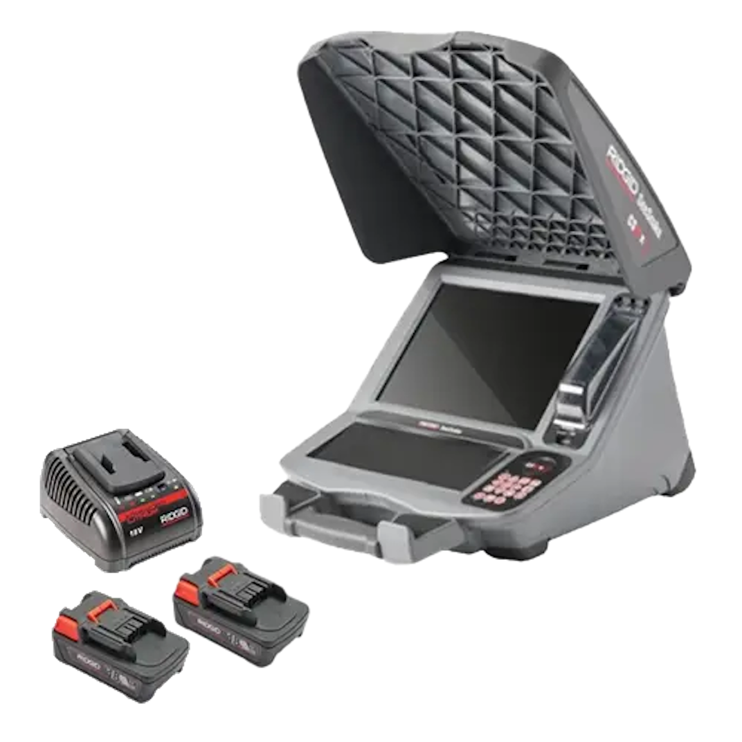 RIDGID 57288 CS12x Monitor with 2 Batteries and 1 Charger Kit - McCally Tool and Supply | Industrial Distributor & Repair