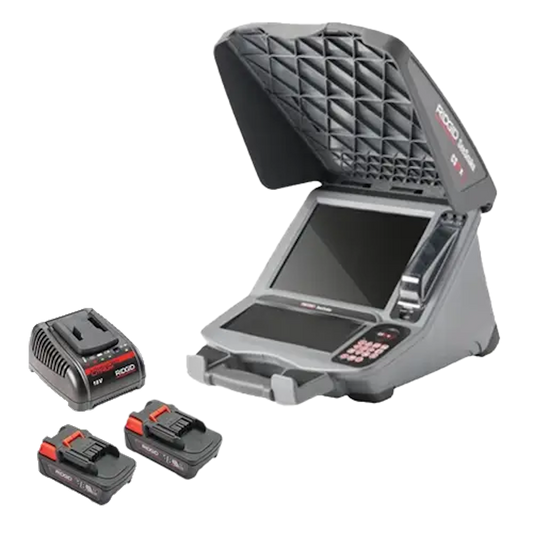 RIDGID 57288 CS12x Monitor with 2 Batteries and 1 Charger Kit - McCally Tool and Supply | Industrial Distributor & Repair