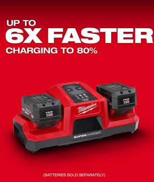 Milwaukee 48-59-1815 M18™ Dual Bay Simultaneous Super Charger - McCally Tool and Supply | Industrial Distributor & Repair