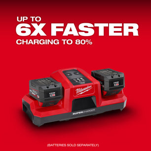 Milwaukee 48-59-1815 M18™ Dual Bay Simultaneous Super Charger - McCally Tool and Supply | Industrial Distributor & Repair