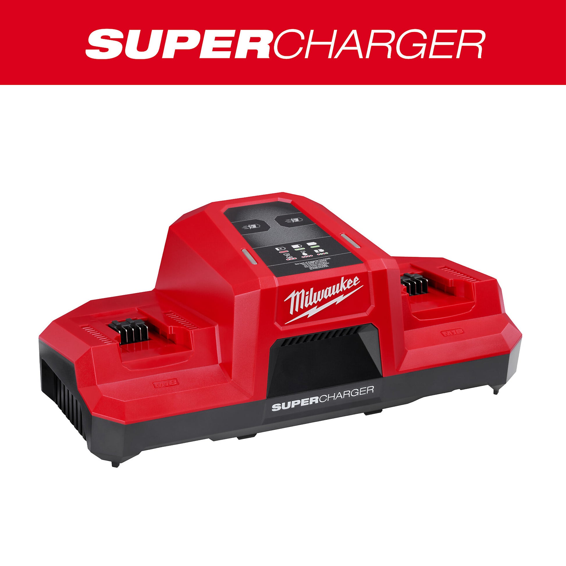 Milwaukee 48-59-1815 M18™ Dual Bay Simultaneous Super Charger - McCally Tool and Supply | Industrial Distributor & Repair