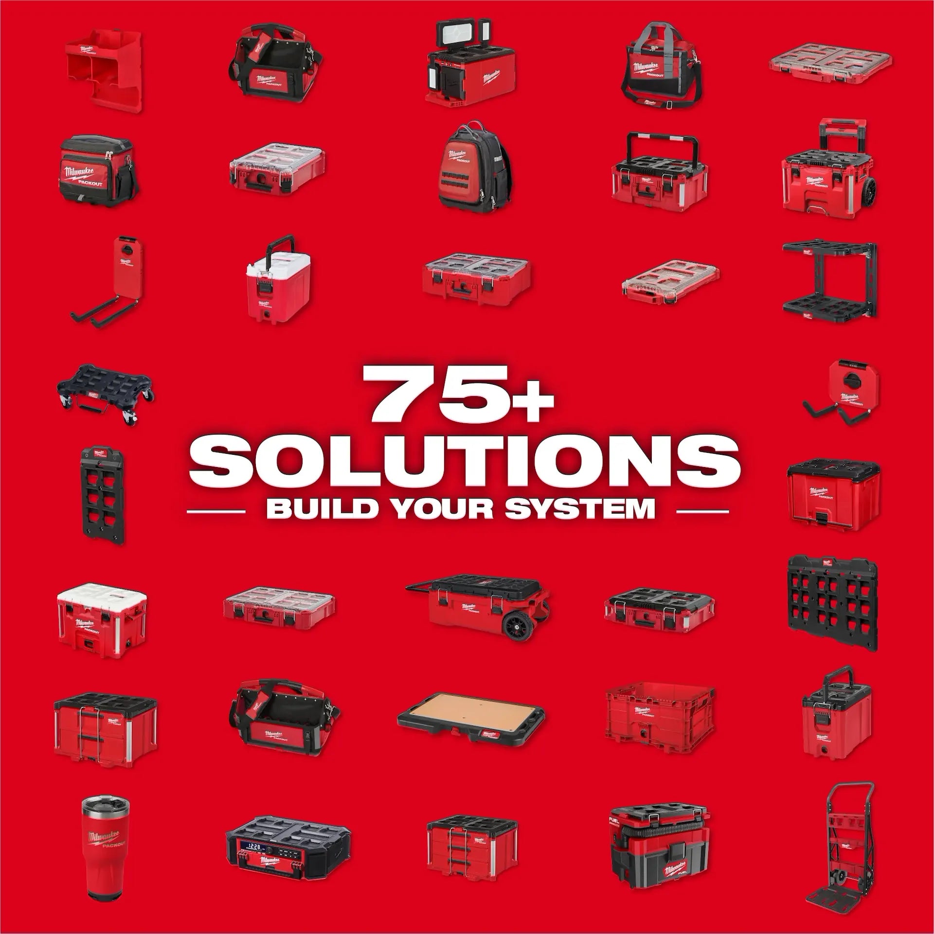 Milwaukee 48-22-8497 PACKOUT™ Large Wall Plate - McCally Tool and Supply | Industrial Distributor & Repair