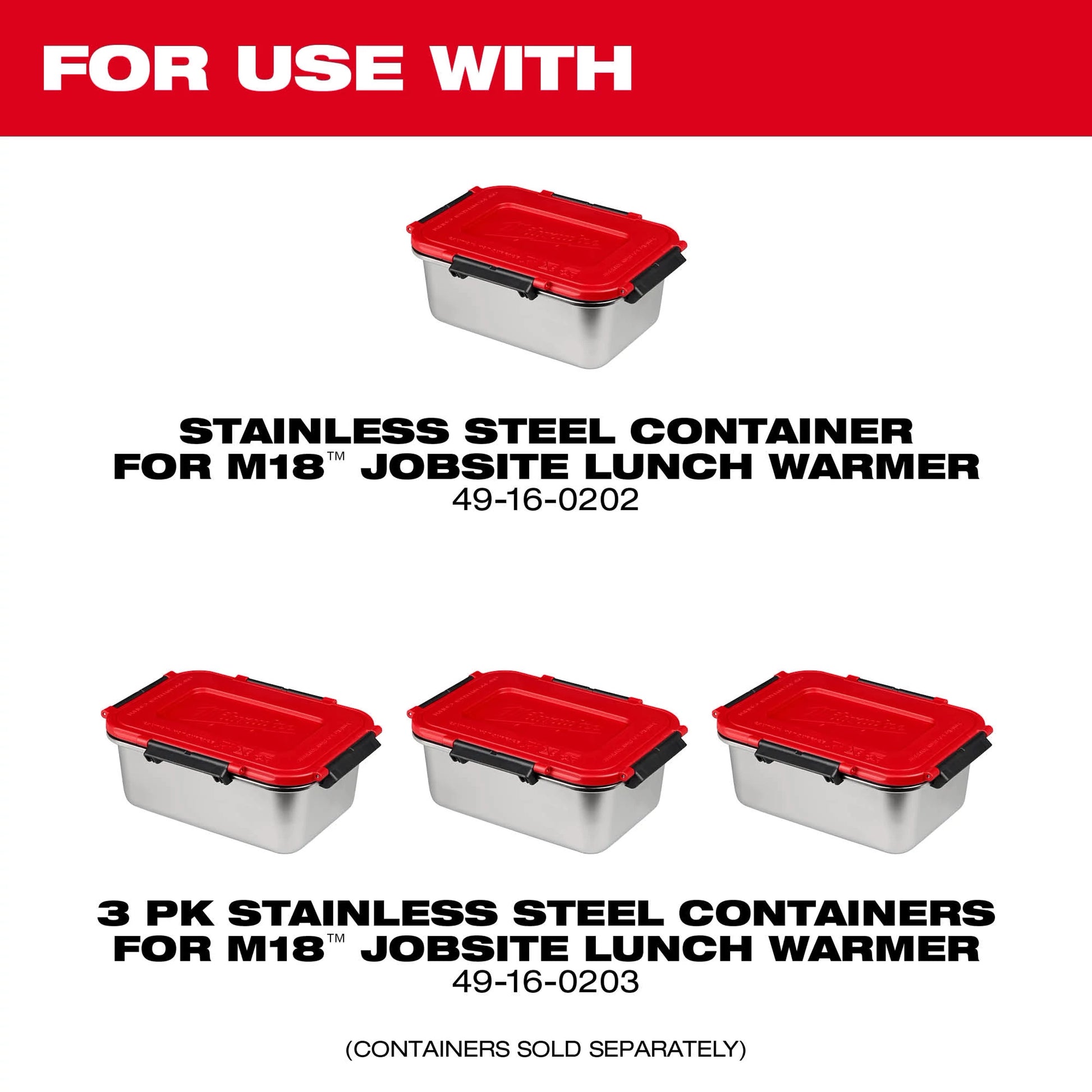 Milwaukee 0811-20 M18 Jobsite Lunch Warmer