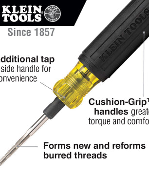 Klein Tools 626 6-in-1 Tapping Tool, Cushion-Grip™ - McCally Tool and Supply | Industrial Distributor & Repair