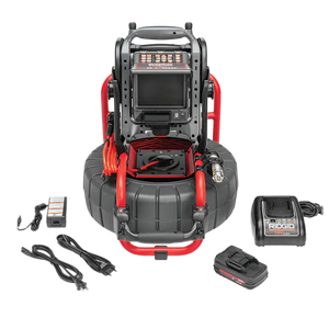 RIDGID 63828 SeeSnake Compact C40 System with CS6x Versa Monitor, 1 Battery and Charger - McCally Tool and Supply | Industrial Distributor & Repair