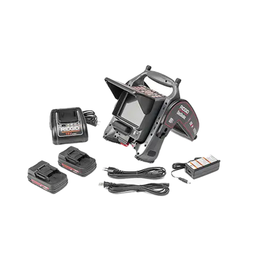 RIDGID 64968 CS6x Versa Monitor with 2 Batteries and Charger Kit - McCally Tool and Supply | Industrial Distributor & Repair