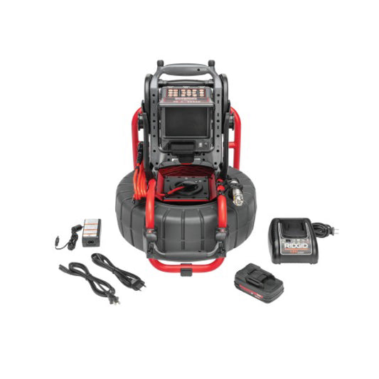 RIDGID 65103 SeeSnake Compact 2 with Versa Monitor, Battery, Charger