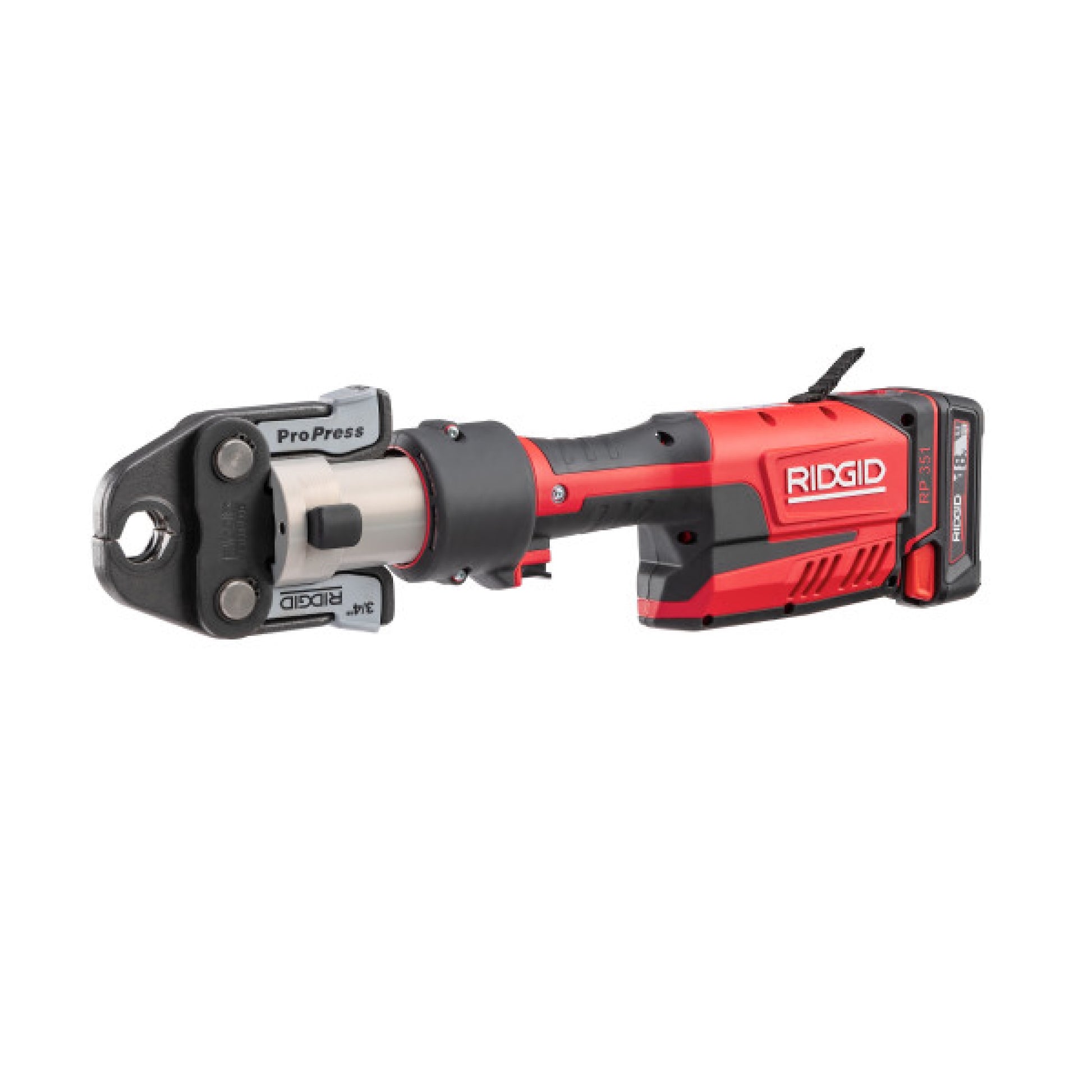 RIDGID 67178 RP 351 Press Tool with Battery Kit & ProPress Jaws