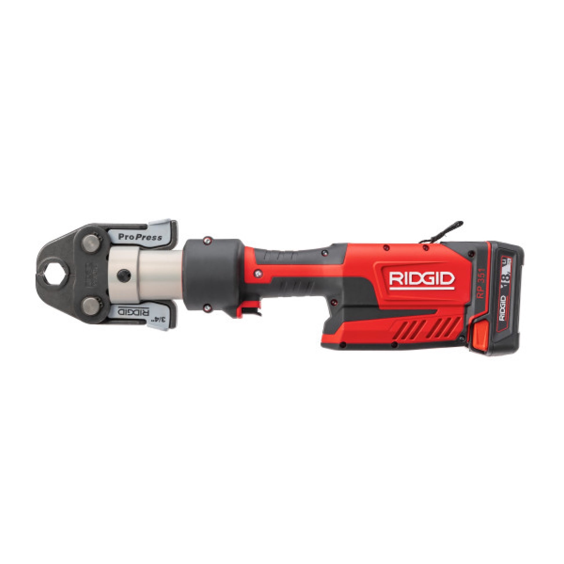 RIDGID 67178 RP 351 Press Tool with Battery Kit & ProPress Jaws