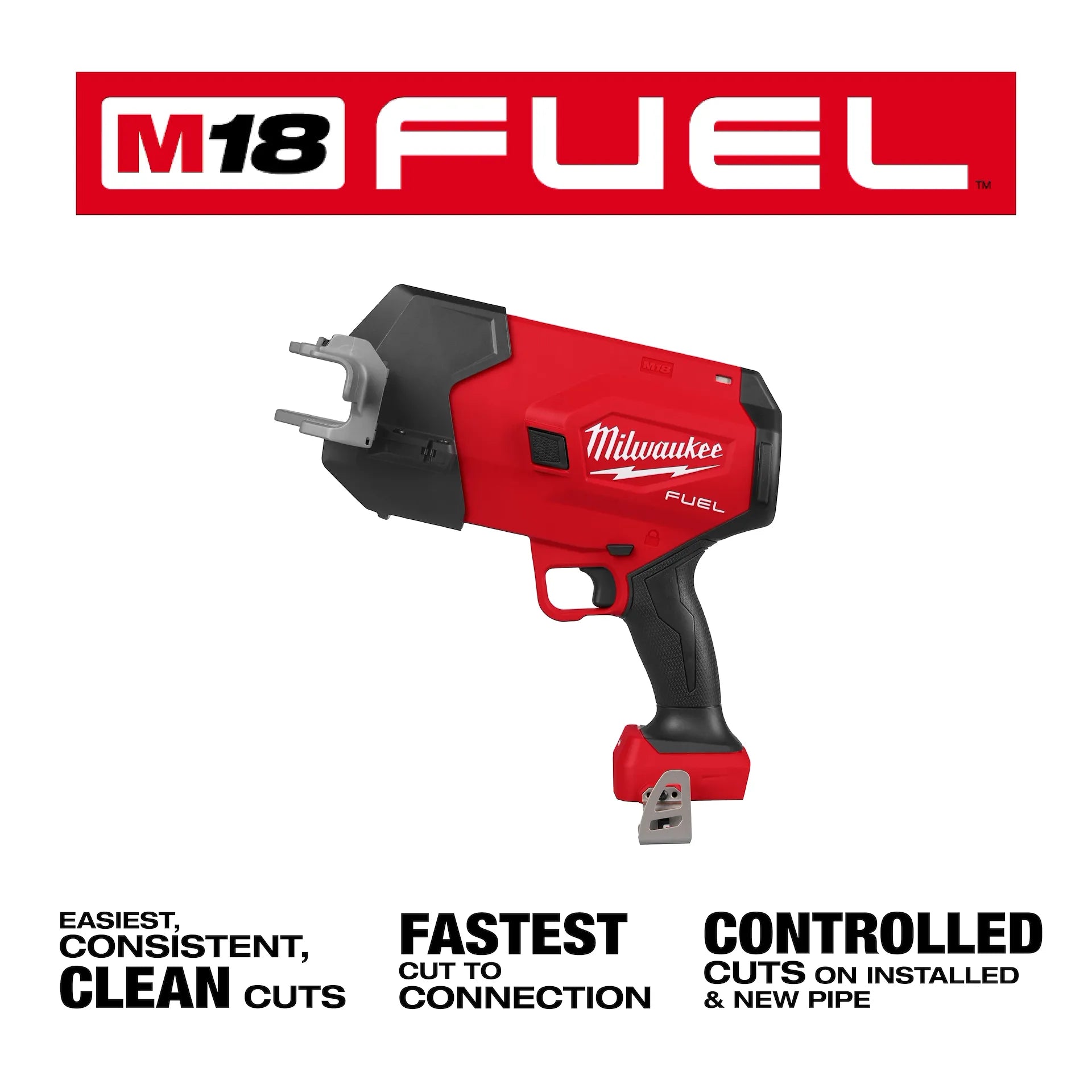 Milwaukee 3469-20 M18 FUEL™ ½”-1” Steel Pipe Cutter - McCally Tool and Supply | Industrial Distributor & Repair