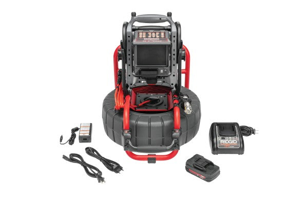 RIDGID 65103 SeeSnake Compact 2 with Versa Monitor, Battery, Charger