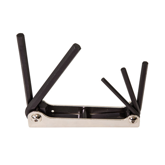 Klein Tools 70579 Folding Hex Key Set, 5-Key, SAE Sizes - McCally Tool and Supply | Industrial Distributor & Repair