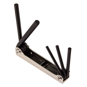 Klein Tools 70579 Folding Hex Key Set, 5-Key, SAE Sizes