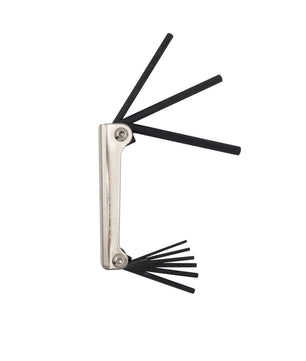 Klein Tools 70591 Folding Hex Key Set, 9-Key, SAE Sizes - McCally Tool and Supply | Industrial Distributor & Repair