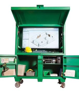 Greenlee 7060-CFO Compact Field Office with Casters - McCally Tool and Supply | Industrial Distributor & Repair