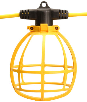 Southwire 7145SW 14/2 100' SJTW Plastic Cage String Light - McCally Tool and Supply | Industrial Distributor & Repair