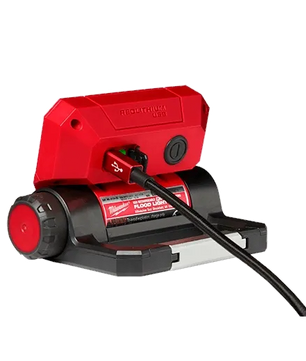Milwaukee 2114-21 REDLITHIUM™ USB ROVER™ Pivoting Flood Light - McCally Tool and Supply | Industrial Distributor & Repair