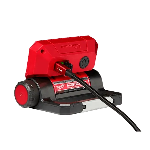 Milwaukee 2114-21 REDLITHIUM™ USB ROVER™ Pivoting Flood Light - McCally Tool and Supply | Industrial Distributor & Repair