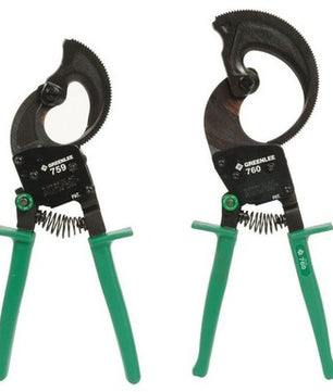 Greenlee 760 Compact Ratchet Cable Cutter - McCally Tool and Supply | Industrial Distributor & Repair