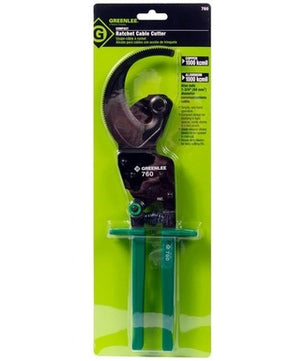 Greenlee 760 Compact Ratchet Cable Cutter - McCally Tool and Supply | Industrial Distributor & Repair