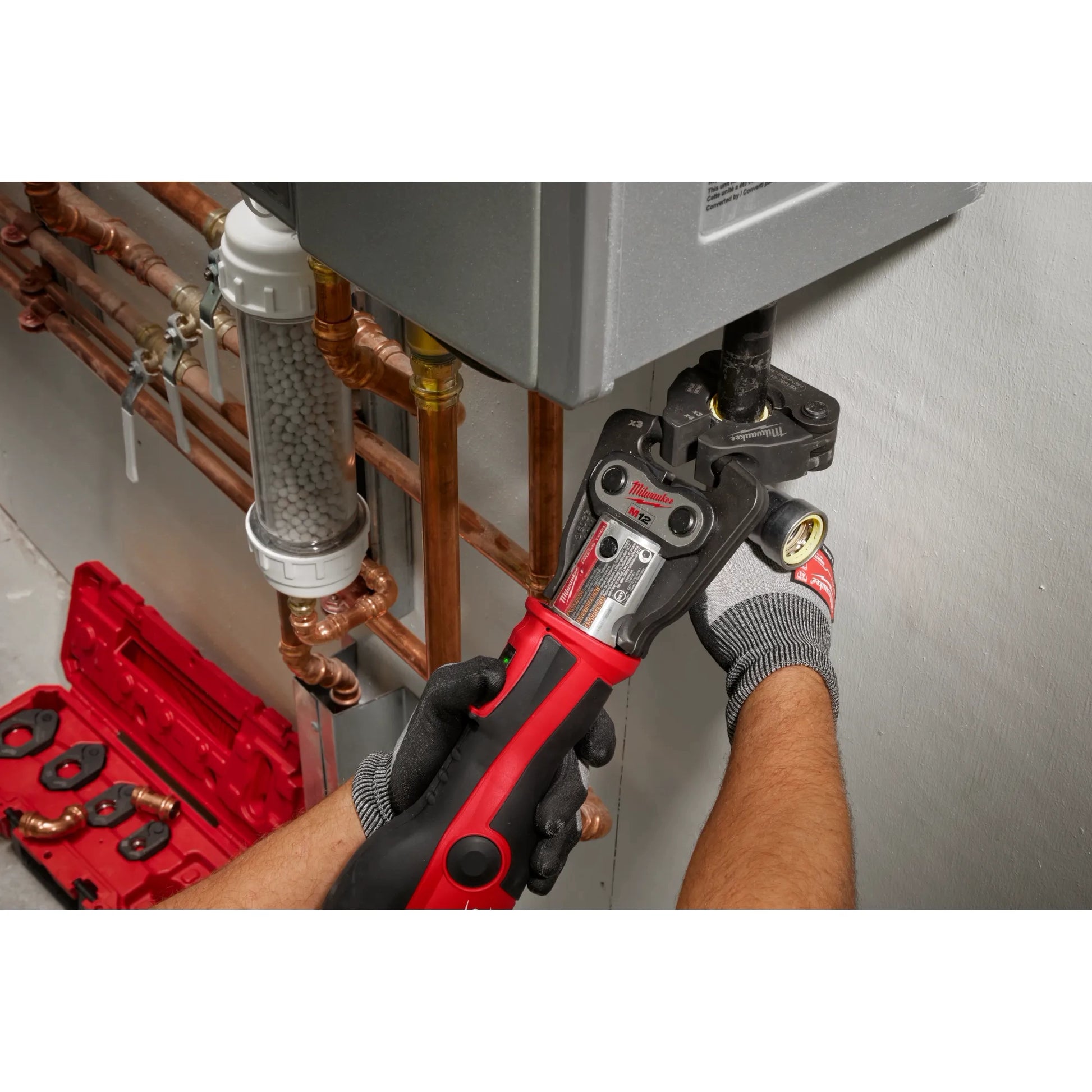 Milwaukee 49-16-2697X 1/2" - 2" IPS-P Pivoting Press Ring Kit for M18 FORCE LOGIC Press Tools