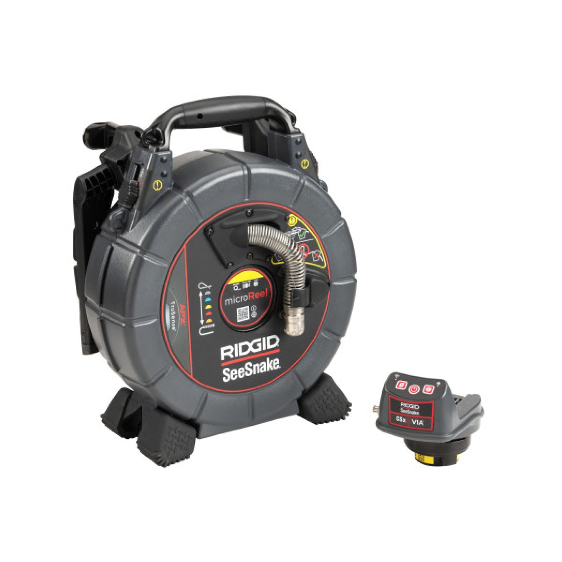 RIDGID 78118 SeeSnake microREEL APX and CSx Via System with TruSense
