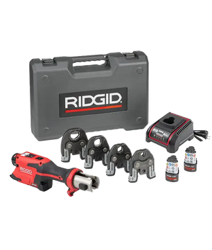 RIDGID 78148 RP 251 Press Tool Battery Kit with ProPress Jaws (1/2 in., 3/4 in., 1 in., 1 1/4 in.) - McCally Tool and Supply | Industrial Distributor & Repair