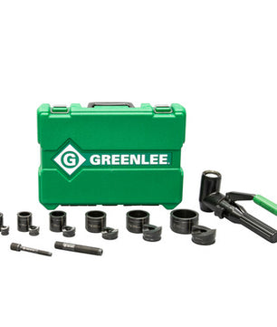 Greenlee 7906SB Quick Draw 90 8-Ton Hydraulic Knockout Kit with SlugBuster 1/2