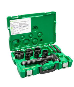 Greenlee 7906SB Quick Draw 90 8-Ton Hydraulic Knockout Kit with SlugBuster 1/2