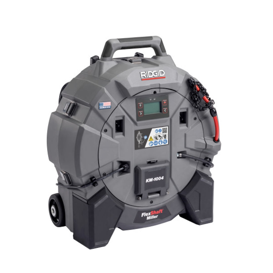 RIDGID 79713 KM-1004 FlexShaft Milling Machine 120V 60HZ (1 1/4in (32mm) - 4in (100mm)) - Tool Only